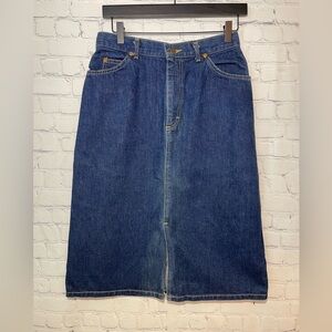 Vintage Lee brand denim skirt size 11